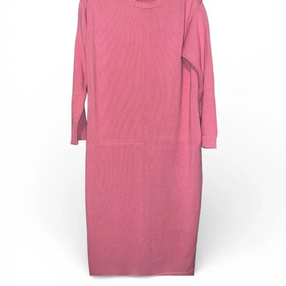 Zara Pink Sweater Dress - Picture 2 of 2